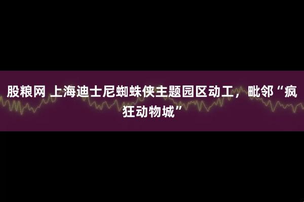 股粮网 上海迪士尼蜘蛛侠主题园区动工，毗邻“疯狂动物城”