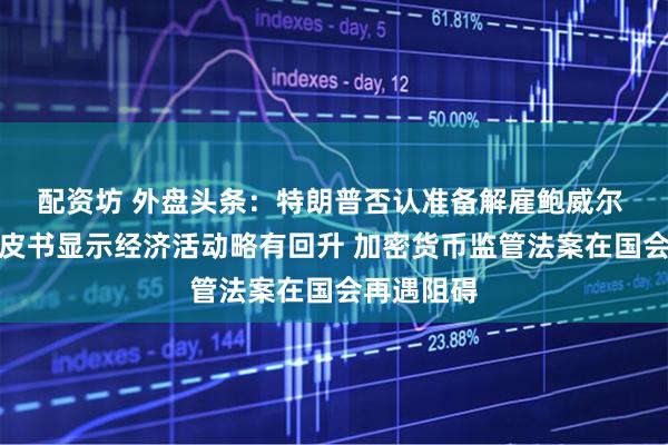 配资坊 外盘头条：特朗普否认准备解雇鲍威尔 美联储褐皮书显示经济活动略有回升 加密货币监管法案在国会再遇阻碍